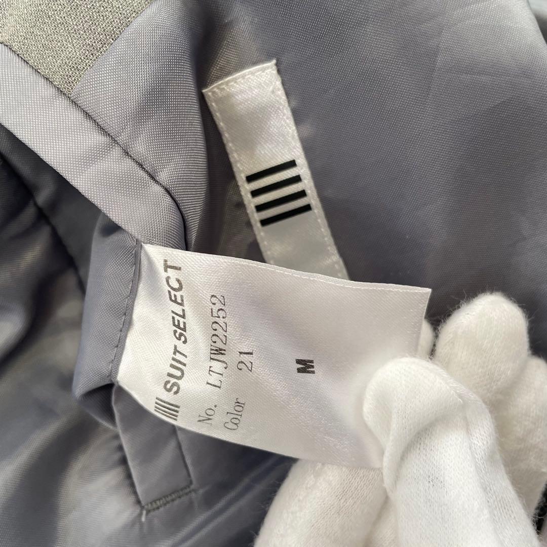 SUIT SELECT レディーススーツ M グレー 上品 通勤 就活 卒業式