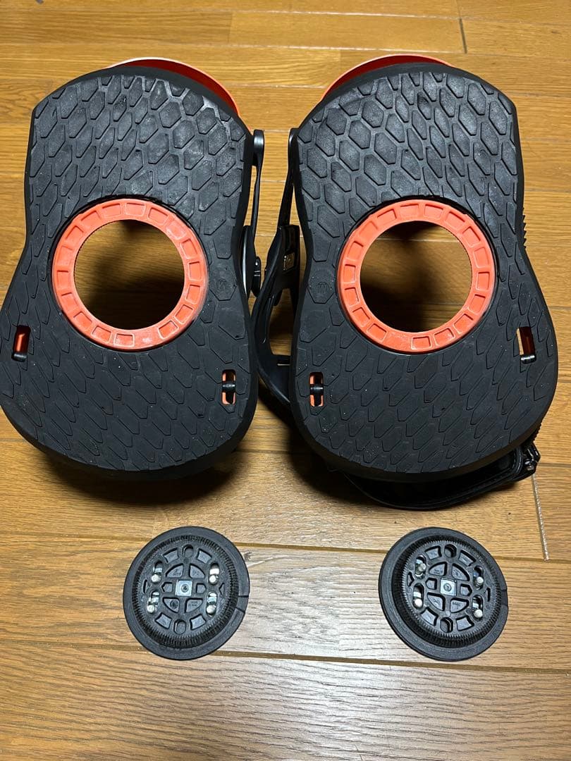 UNION STRATA スノーボードビンディング オレンジ