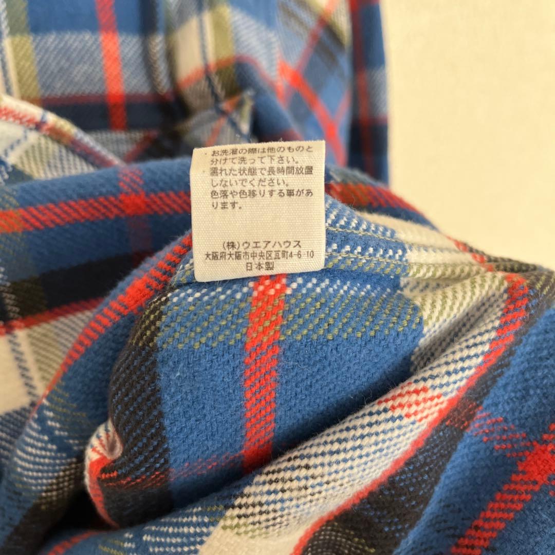 極美品 ウエアハウス ネルシャツ