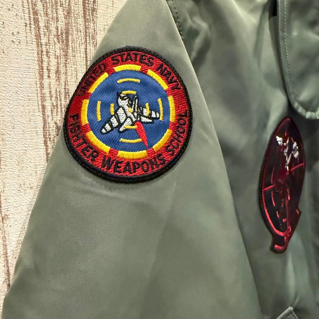 美品【AVIREX】フライトジャケット CWU-36/P トップガン L