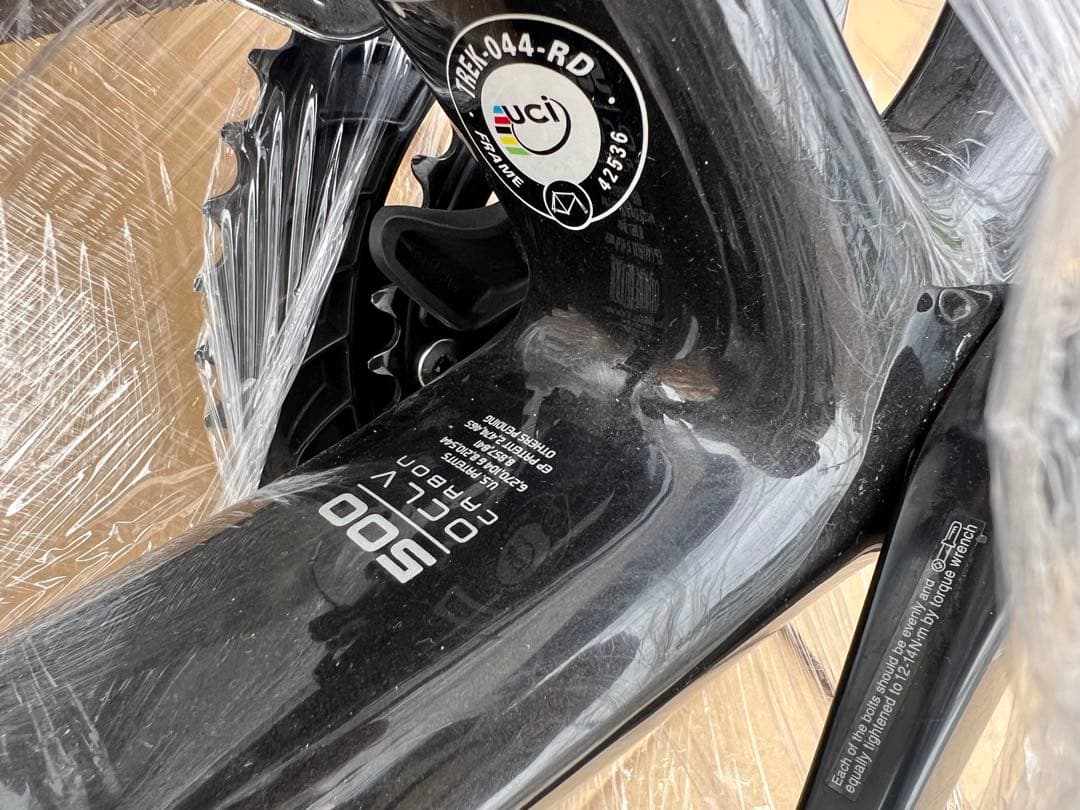 【発送可能】 TREK トレック OCLV 500 フロントギア ペダル付き