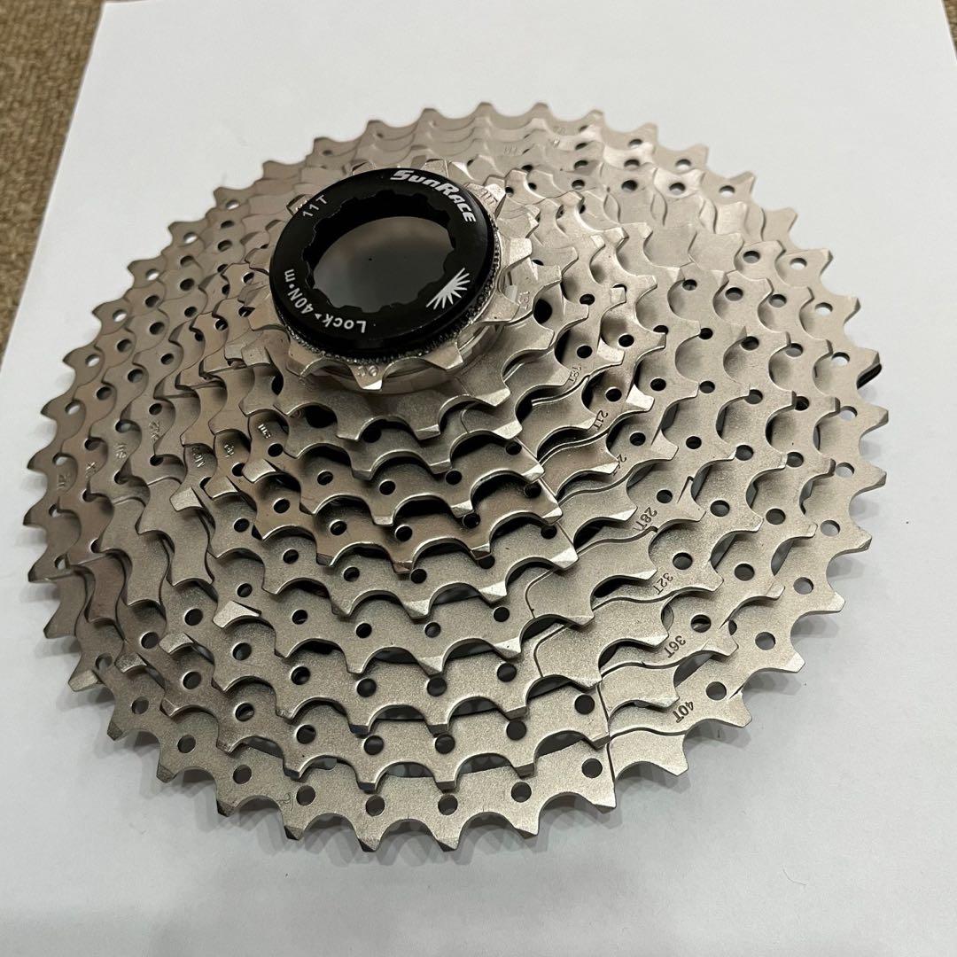 SunRaceサンレース●11-40Tカセットスプロケット10速●シマノ対応