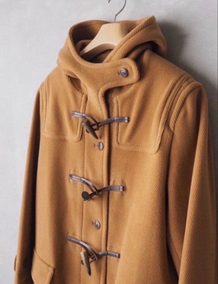 HAND ROOM Women’sダッフルコート レディース ヘリンボーン