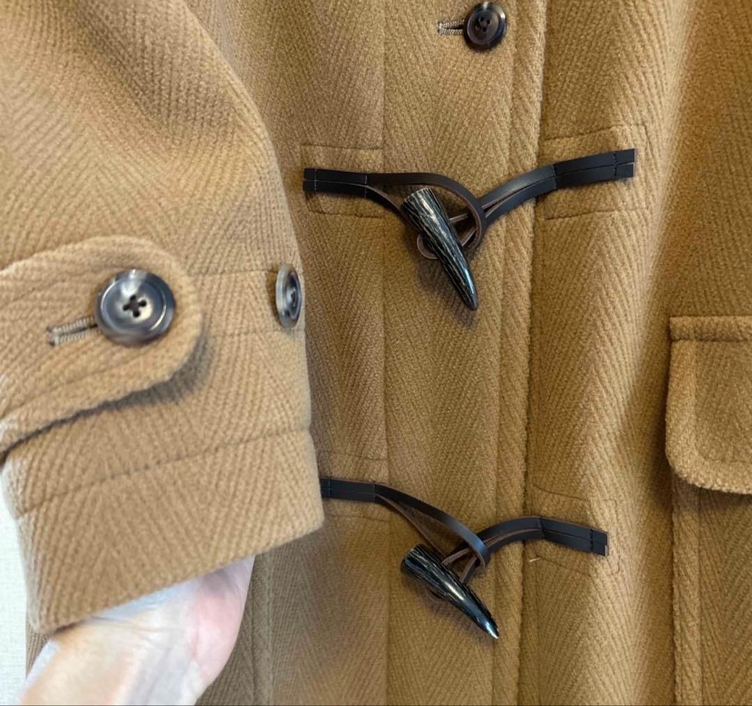 HAND ROOM Women’sダッフルコート レディース ヘリンボーン
