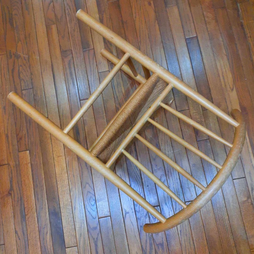 デンマーク製　ペーパーコード　ヴィンテージチェア