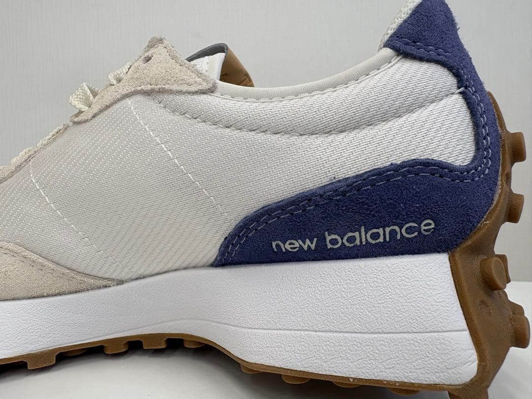 NB ニューバランス327 ホワイト×ネイビー　23.5㎝