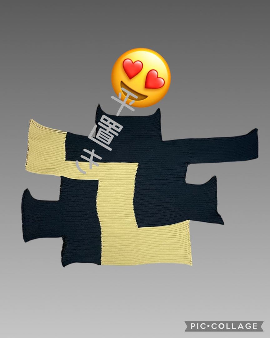 ISSEY MIYAKE 変形ニット トップス イッセイミヤケ 黒と？？？