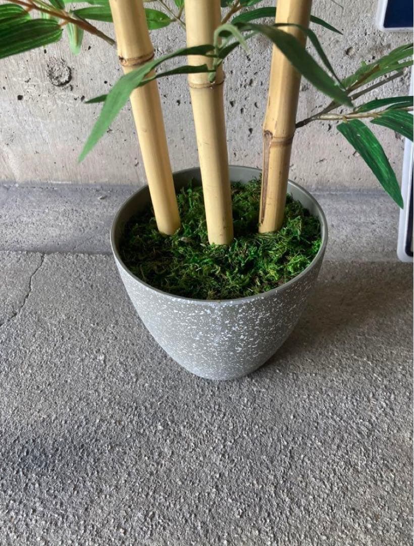 光触媒　人工観葉植物　ウォールグリーン　フェイクグリーン　青竹116