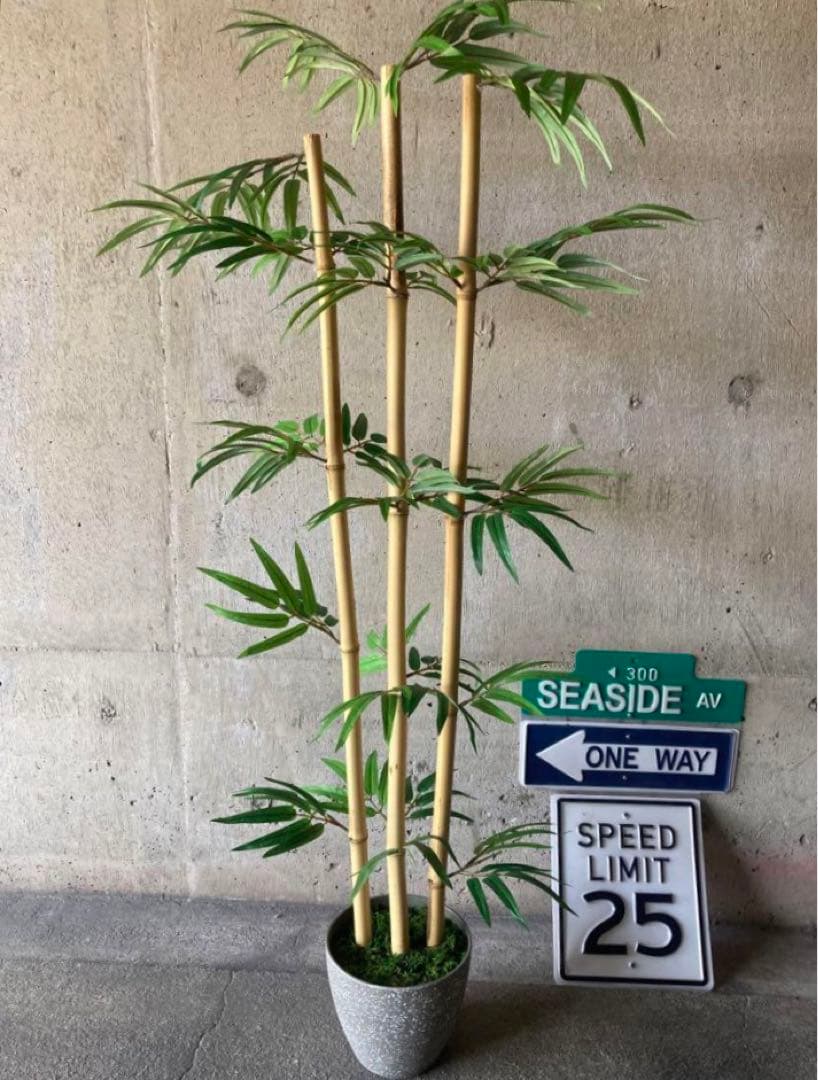 光触媒　人工観葉植物　ウォールグリーン　フェイクグリーン　青竹116