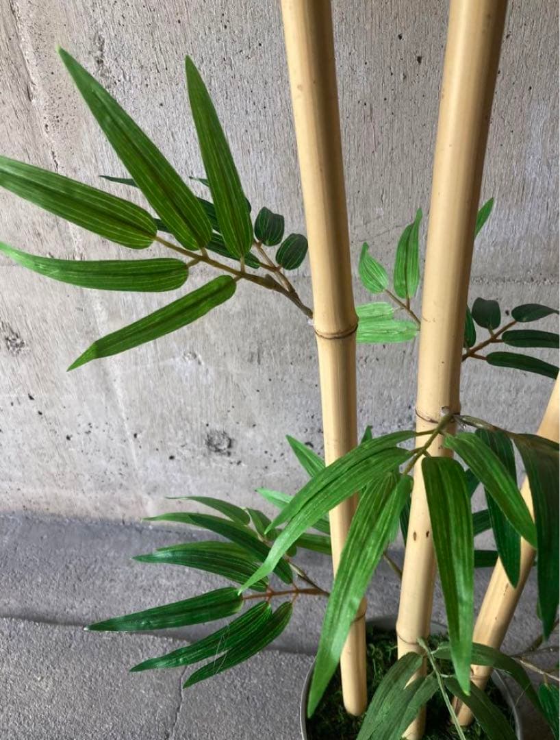 光触媒　人工観葉植物　ウォールグリーン　フェイクグリーン　青竹116