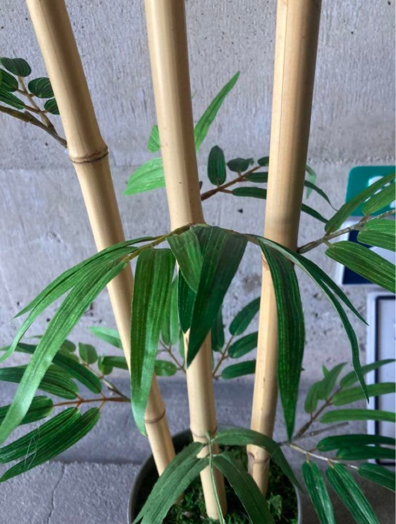 光触媒　人工観葉植物　ウォールグリーン　フェイクグリーン　青竹116