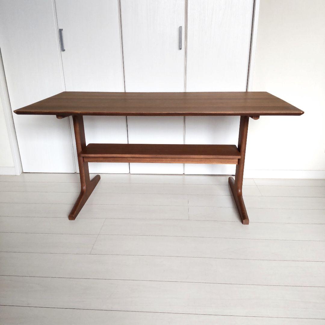 MUJI　無印良品　リビング　ダイニングテーブル　ウォールナット　130㎝　木製