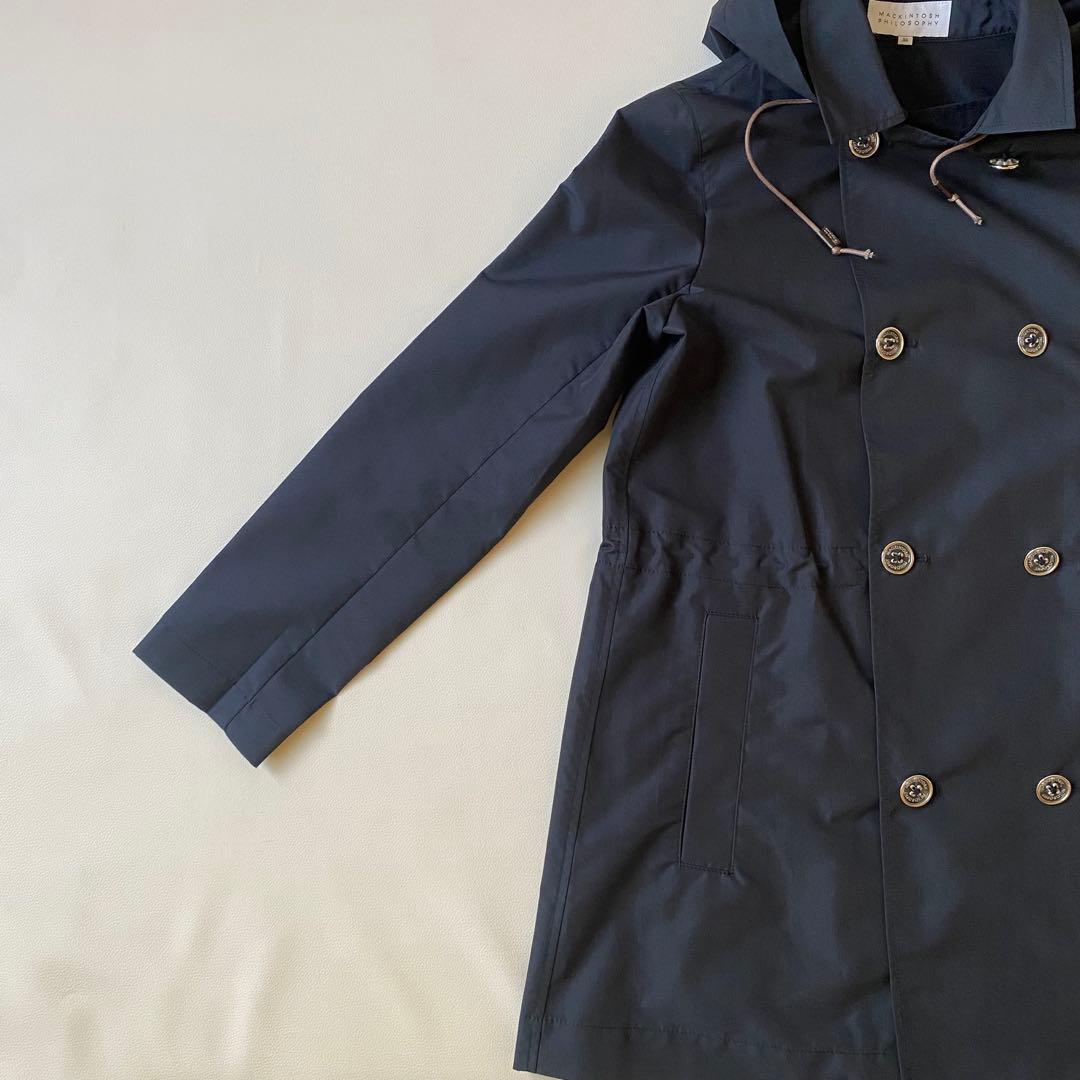 【美品】マッキントッシュフィロソフィー　ジャケット　2way　ダブル　フーディー