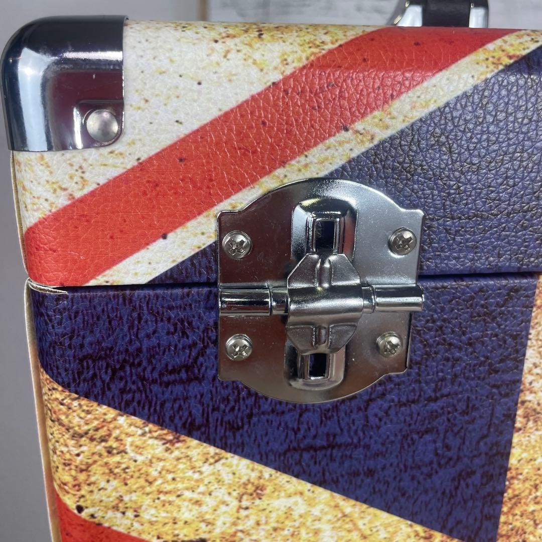 LP&NO1 レコード収納キャリーケース　バッグ　ユニオンジャック