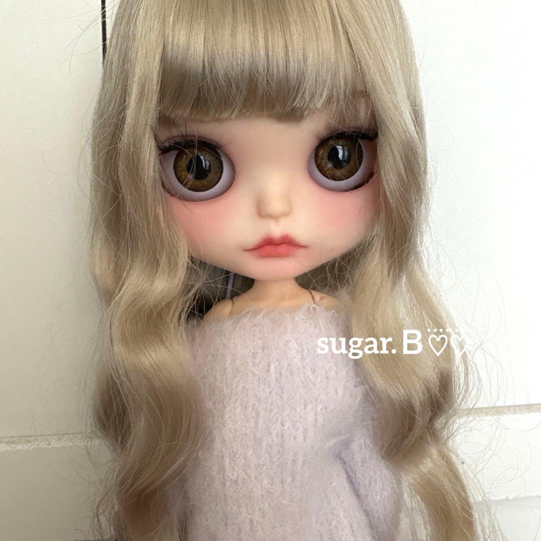 新年♡アイシードールカスタム❤︎シルバーブロンド❤︎