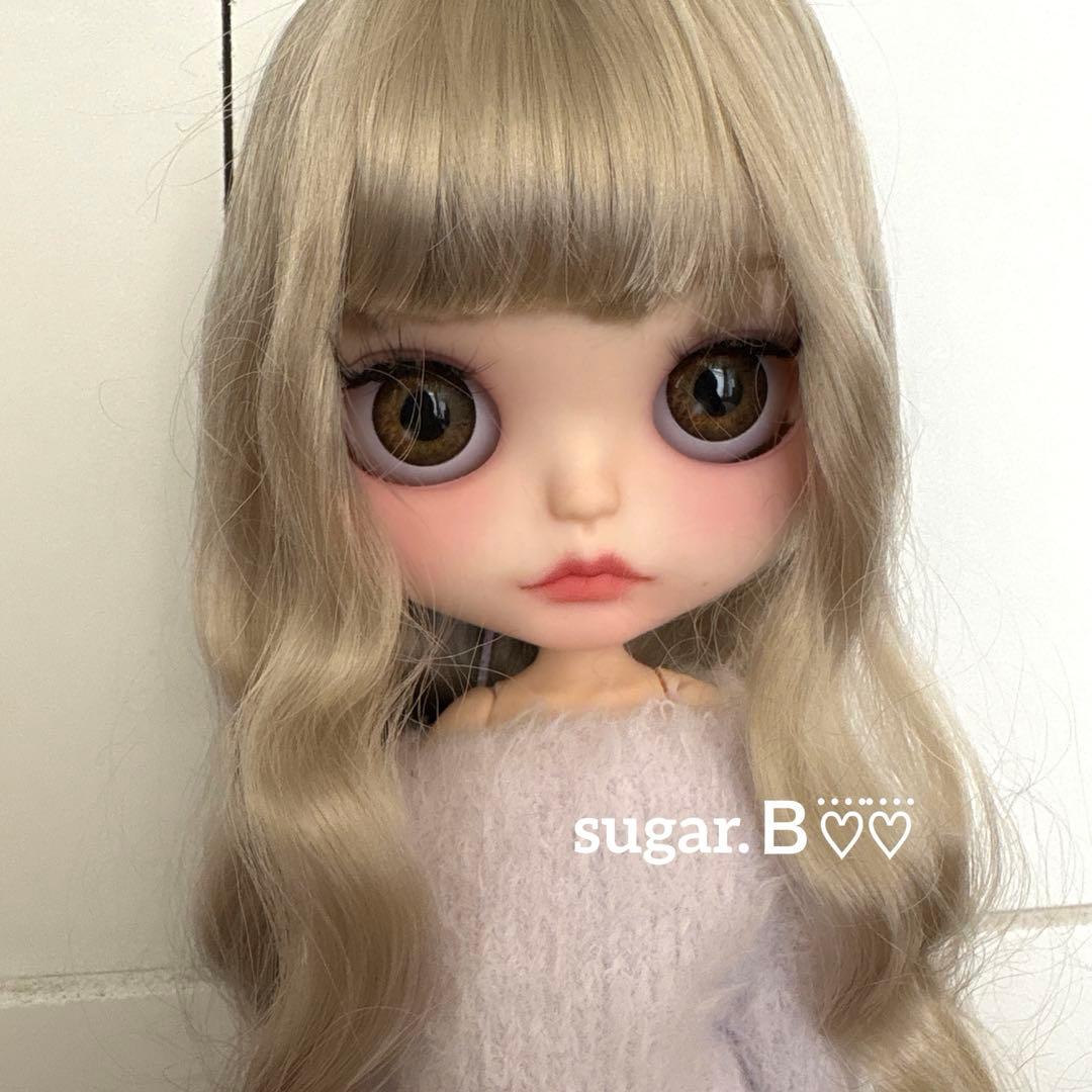 新年♡アイシードールカスタム❤︎シルバーブロンド❤︎