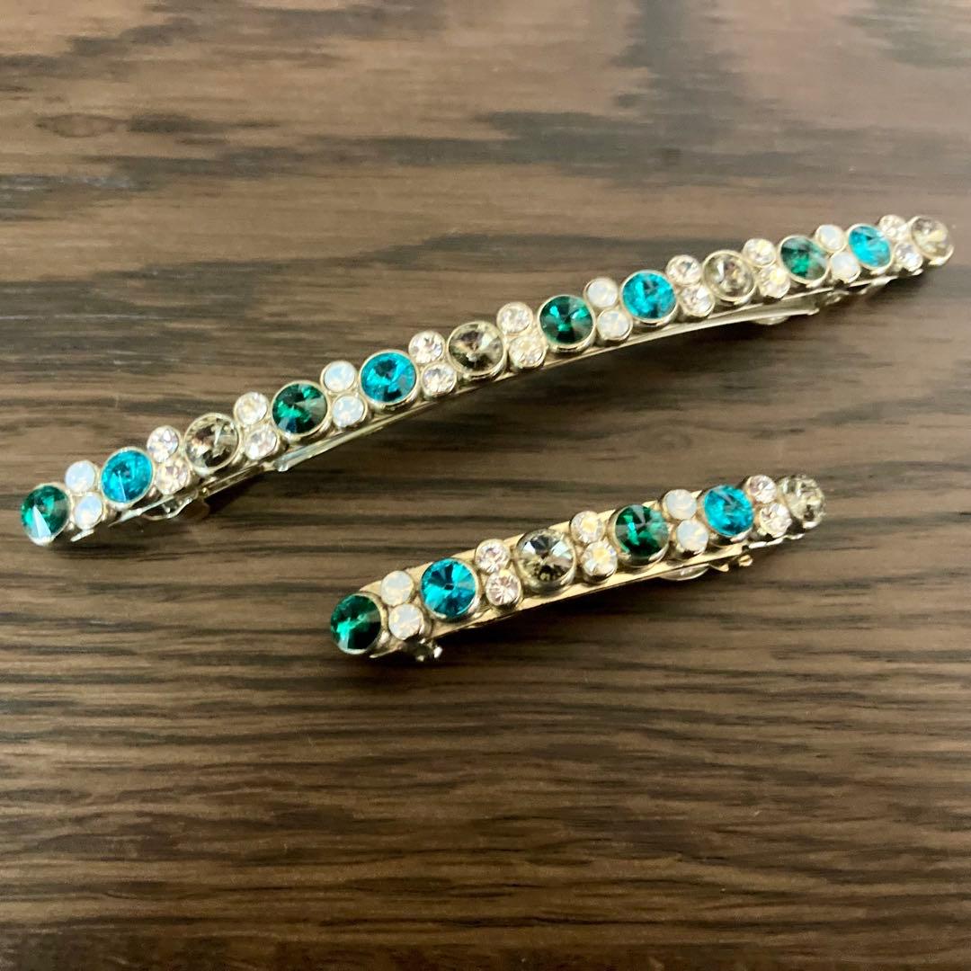 acca ベリーシリーズ　バレッタ　大小2個セット