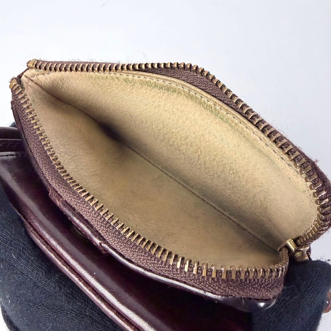 こまつな PORTERSOAK 二つ折りオールレザー コンパクトウォレット