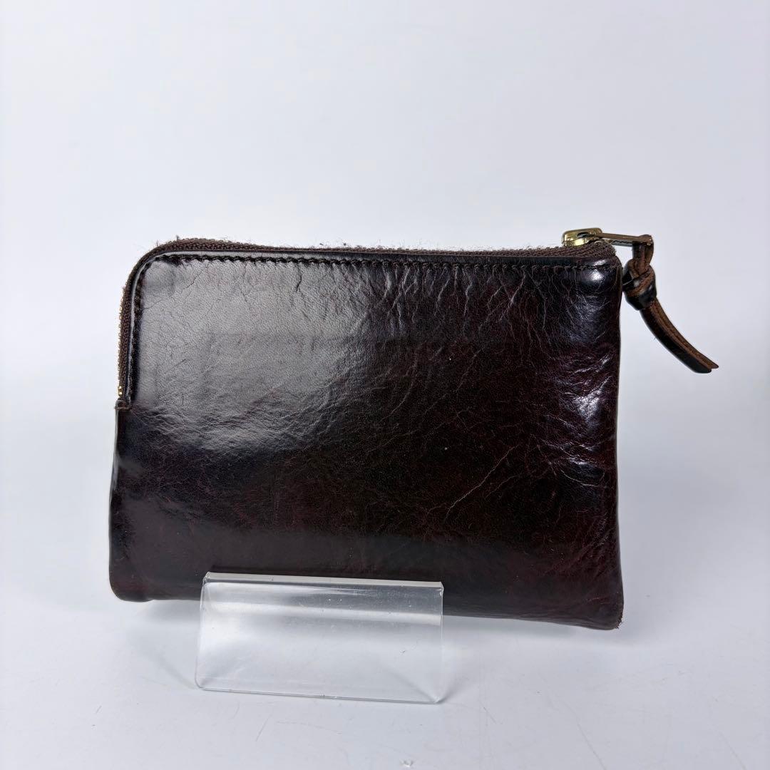 こまつな PORTERSOAK 二つ折りオールレザー コンパクトウォレット