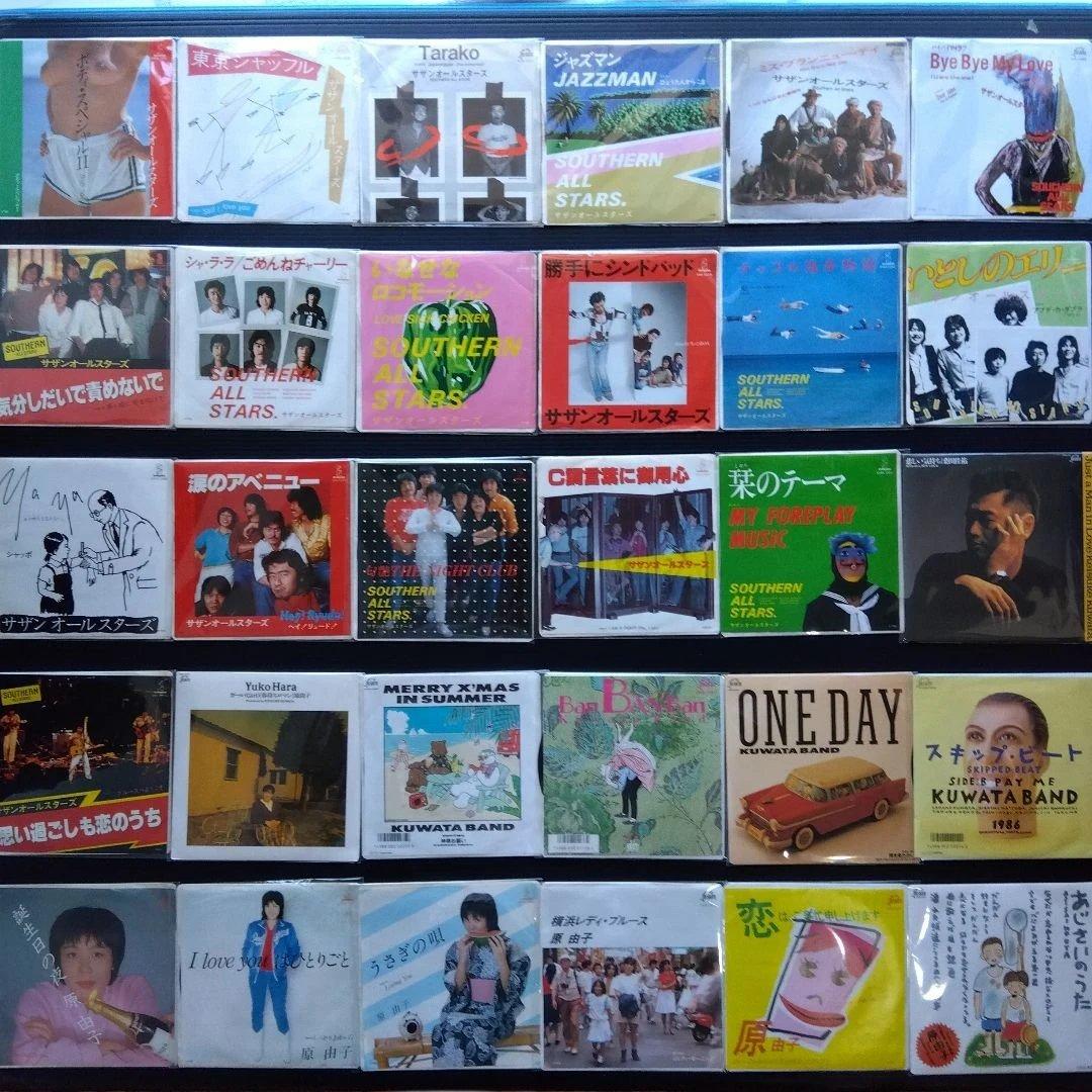 サザンオールスターズ(桑田佳祐・原由子・KUWATABAND)EPレコード30枚