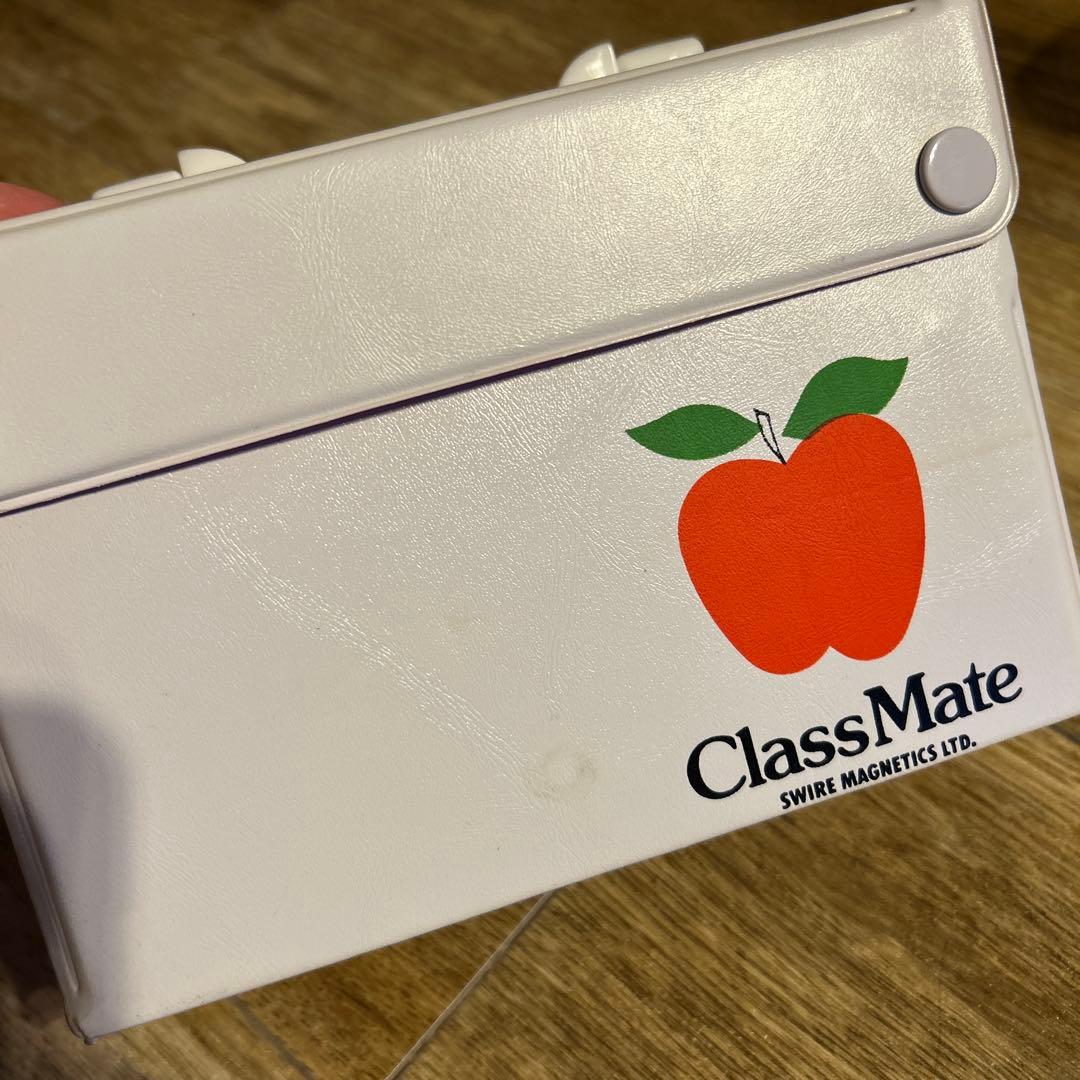 昭和レトロ　キャンディキャンディ　りんご　林檎　カセットテープケース　収納