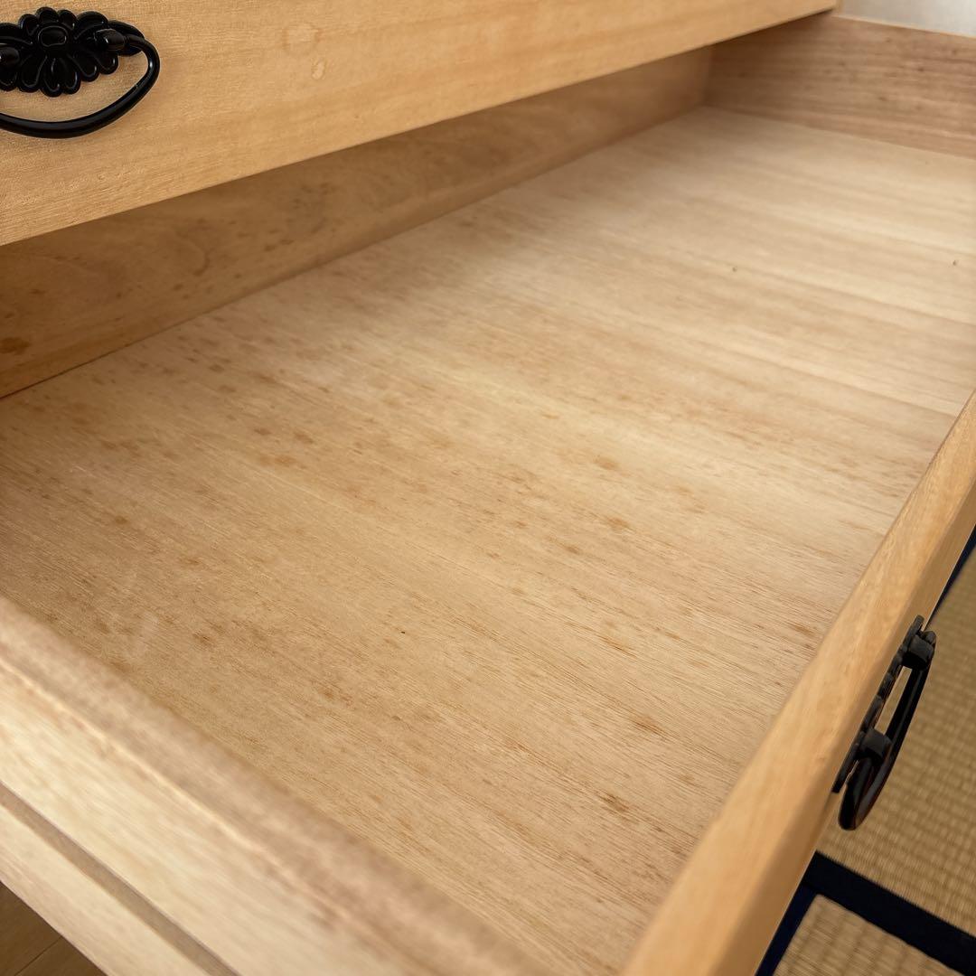 【送料込み】着物箪笥　桐箪笥　着物収納　6段　アクあり