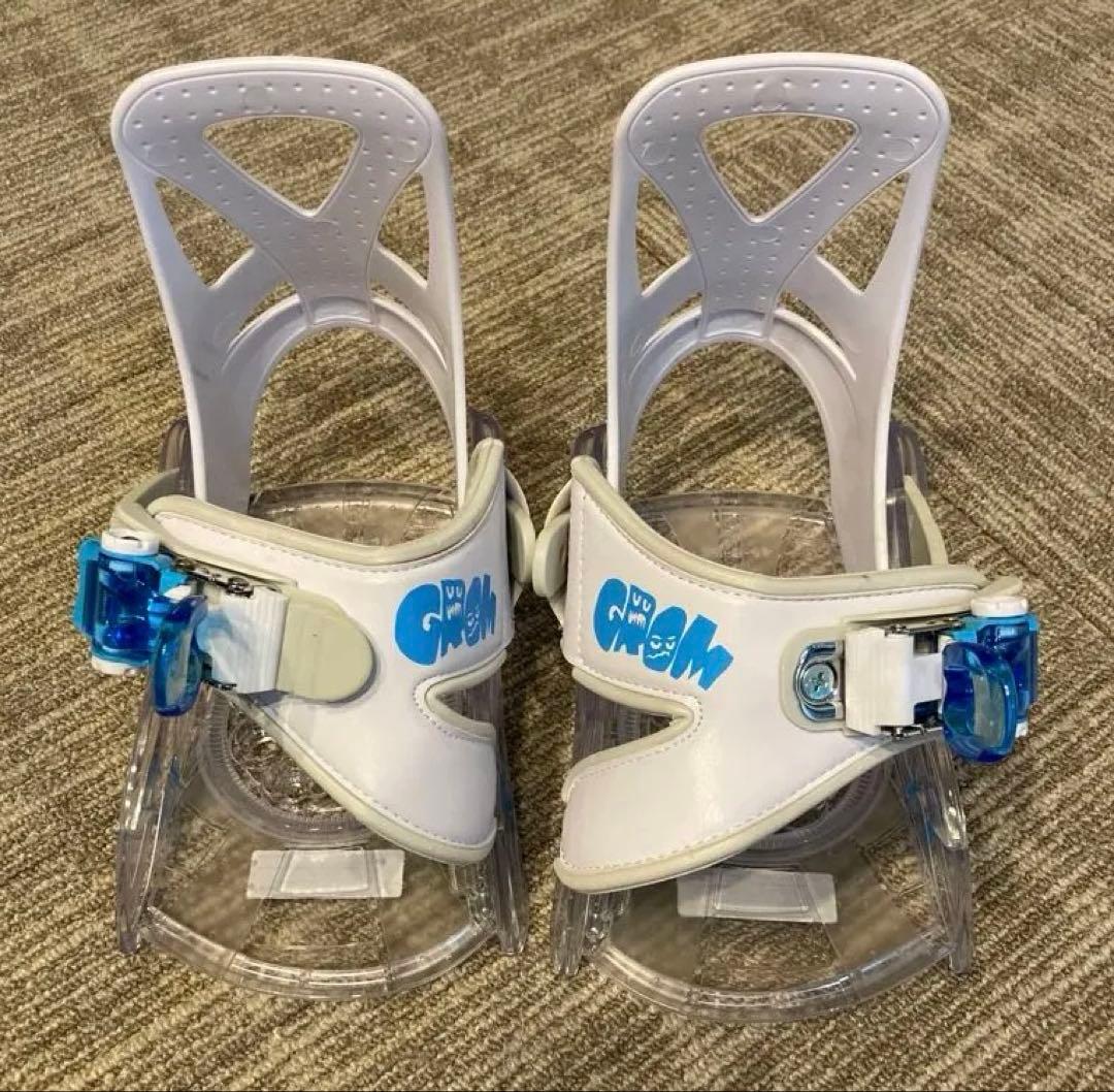 BURTON グロム スノーボードビンディング 子供用 Mサイズ