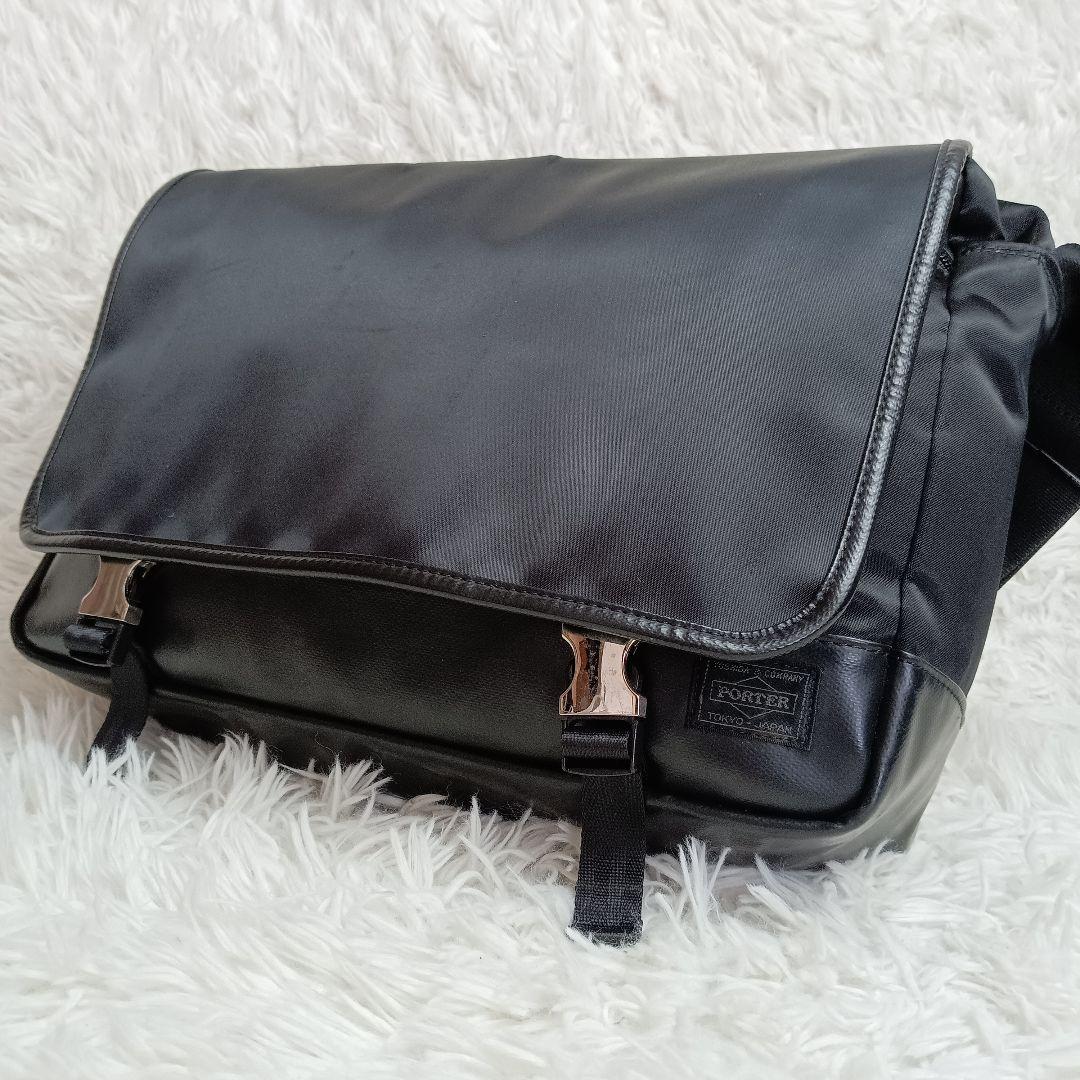 【美品】ポーター SAC'S BARコラボ メッセンジャーバッグ PORTER