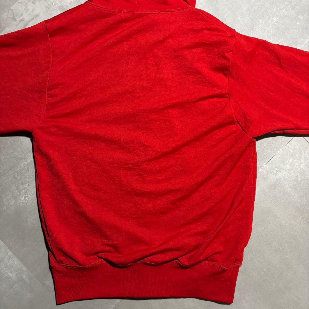70s - Sears パーカー　ダブルフェイス　裏サーマル　赤　赤色　USA製