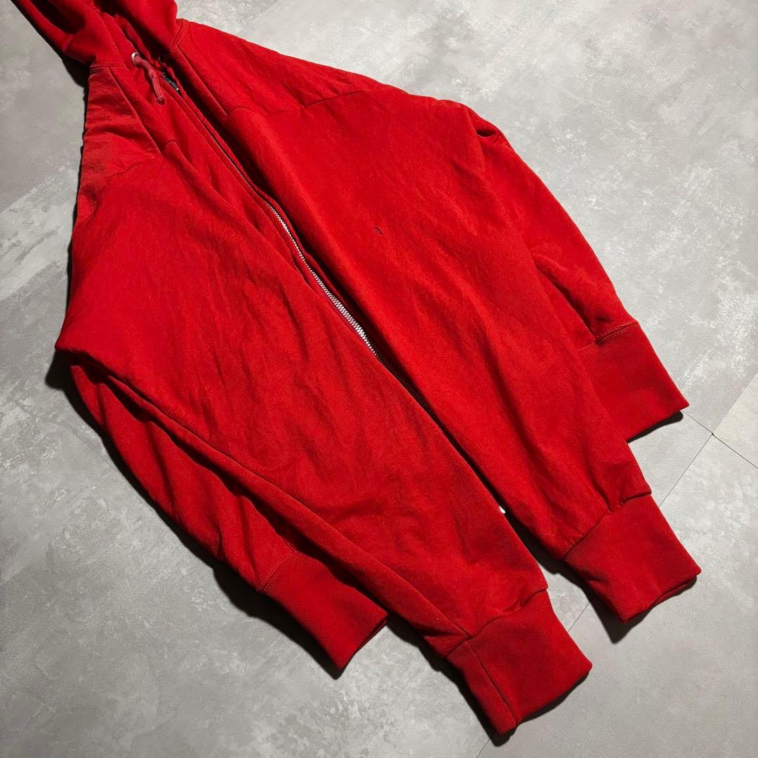70s - Sears パーカー　ダブルフェイス　裏サーマル　赤　赤色　USA製