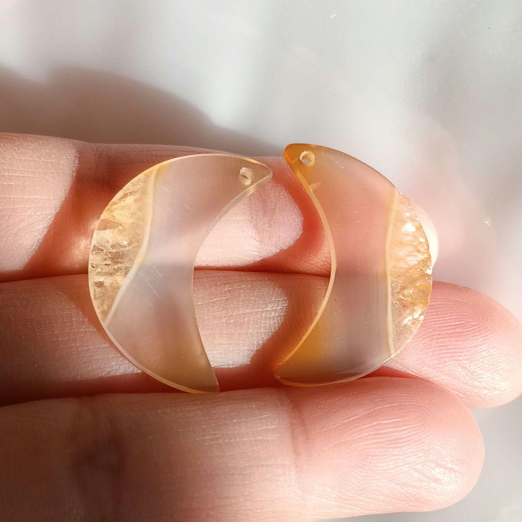 14kgf 三日月①番　アイリスアゲート