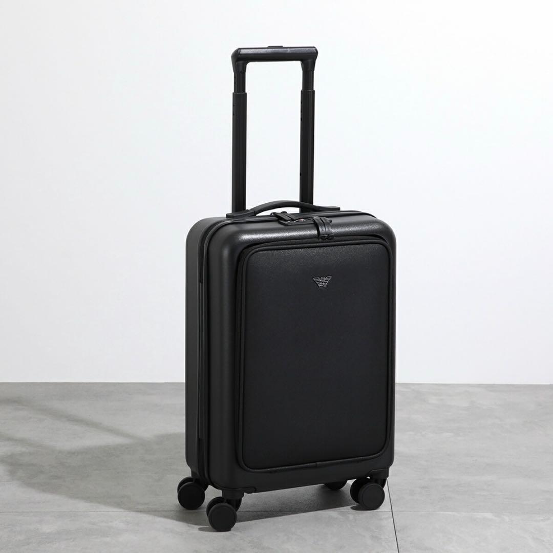 ABS スーツケース サフィアーノディテール＆イーグルプレート キャビンサイズ