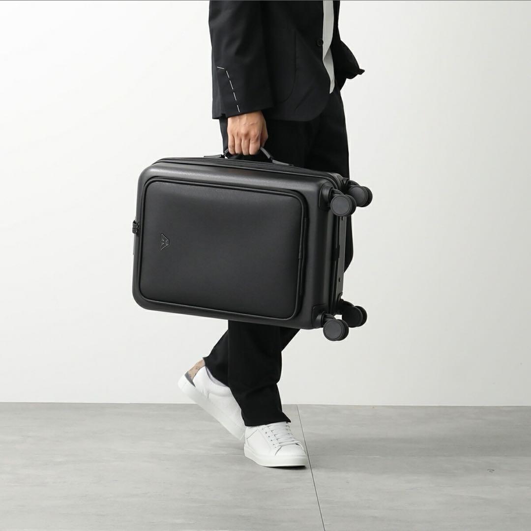 ABS スーツケース サフィアーノディテール＆イーグルプレート キャビンサイズ