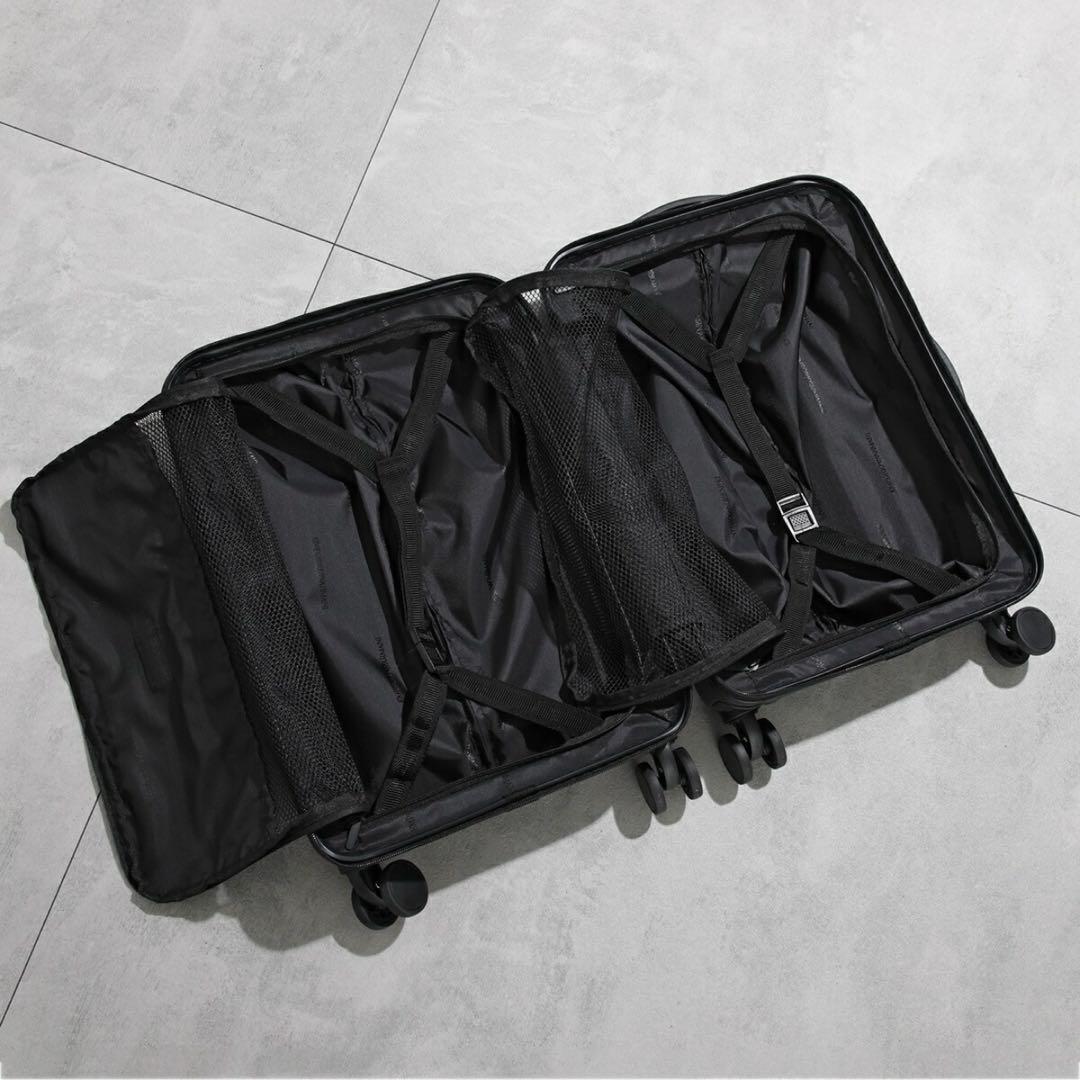 ABS スーツケース サフィアーノディテール＆イーグルプレート キャビンサイズ