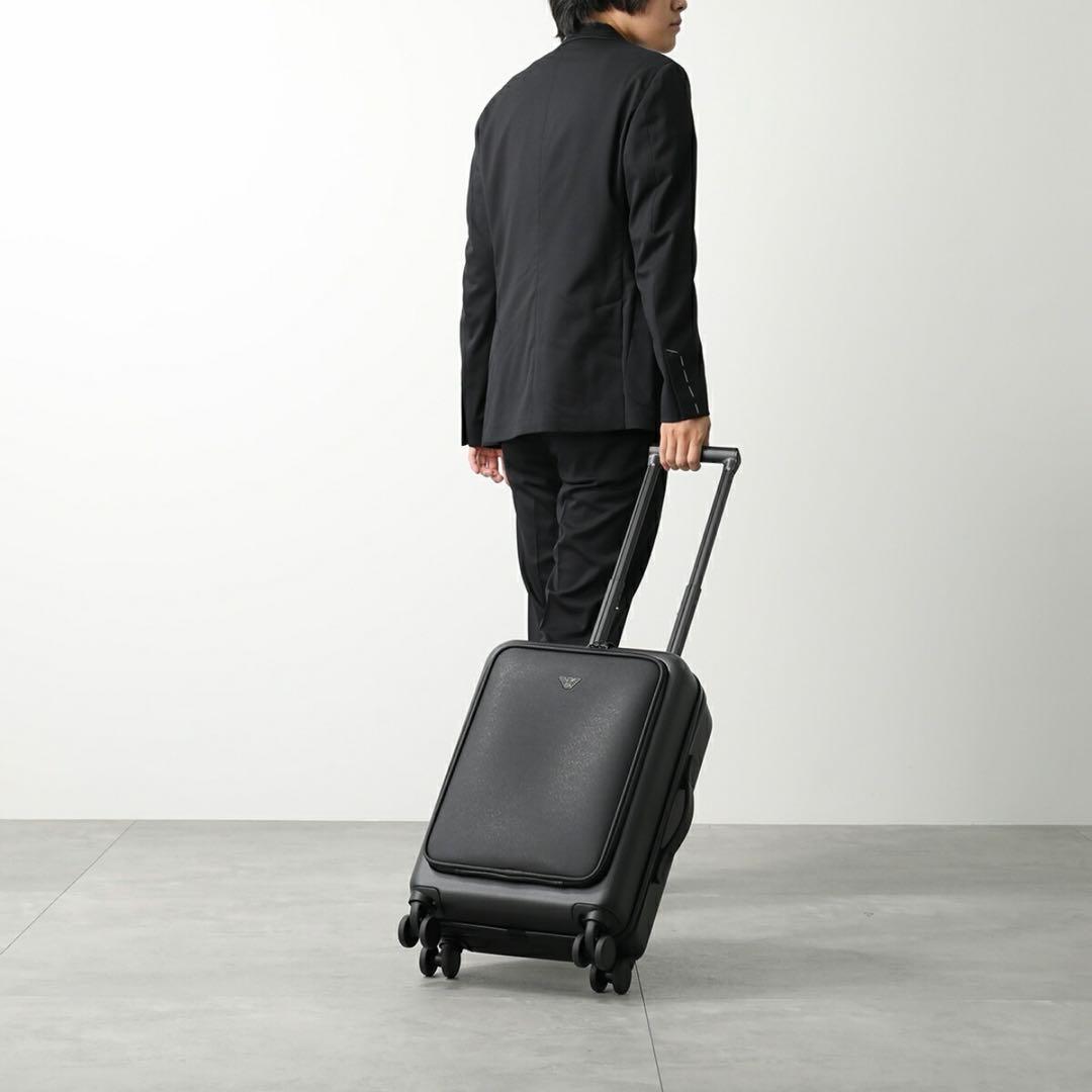 ABS スーツケース サフィアーノディテール＆イーグルプレート キャビンサイズ