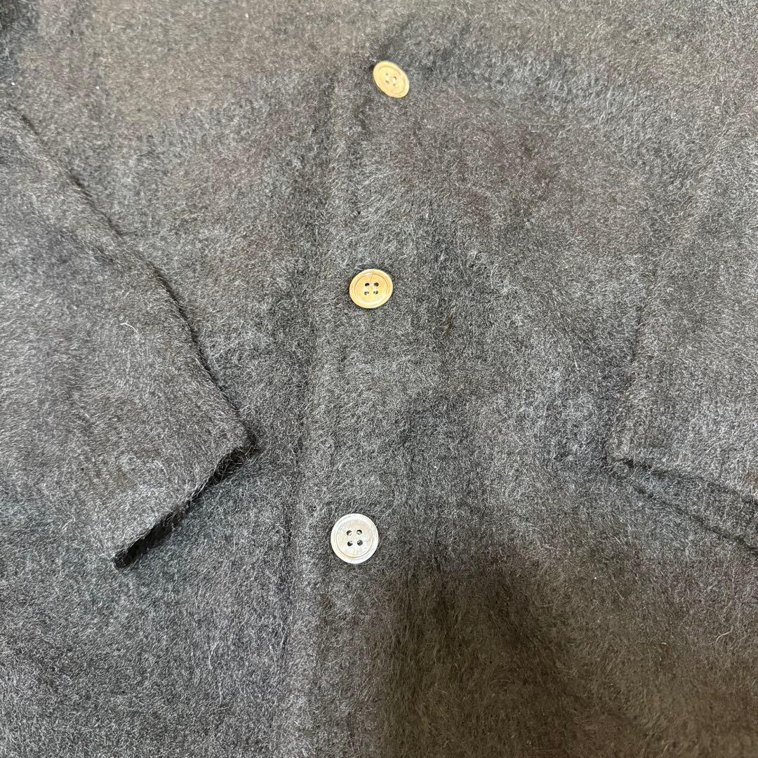 【美品】BEAUTY&YOUTH モヘヤ混 ニットカーディガン L