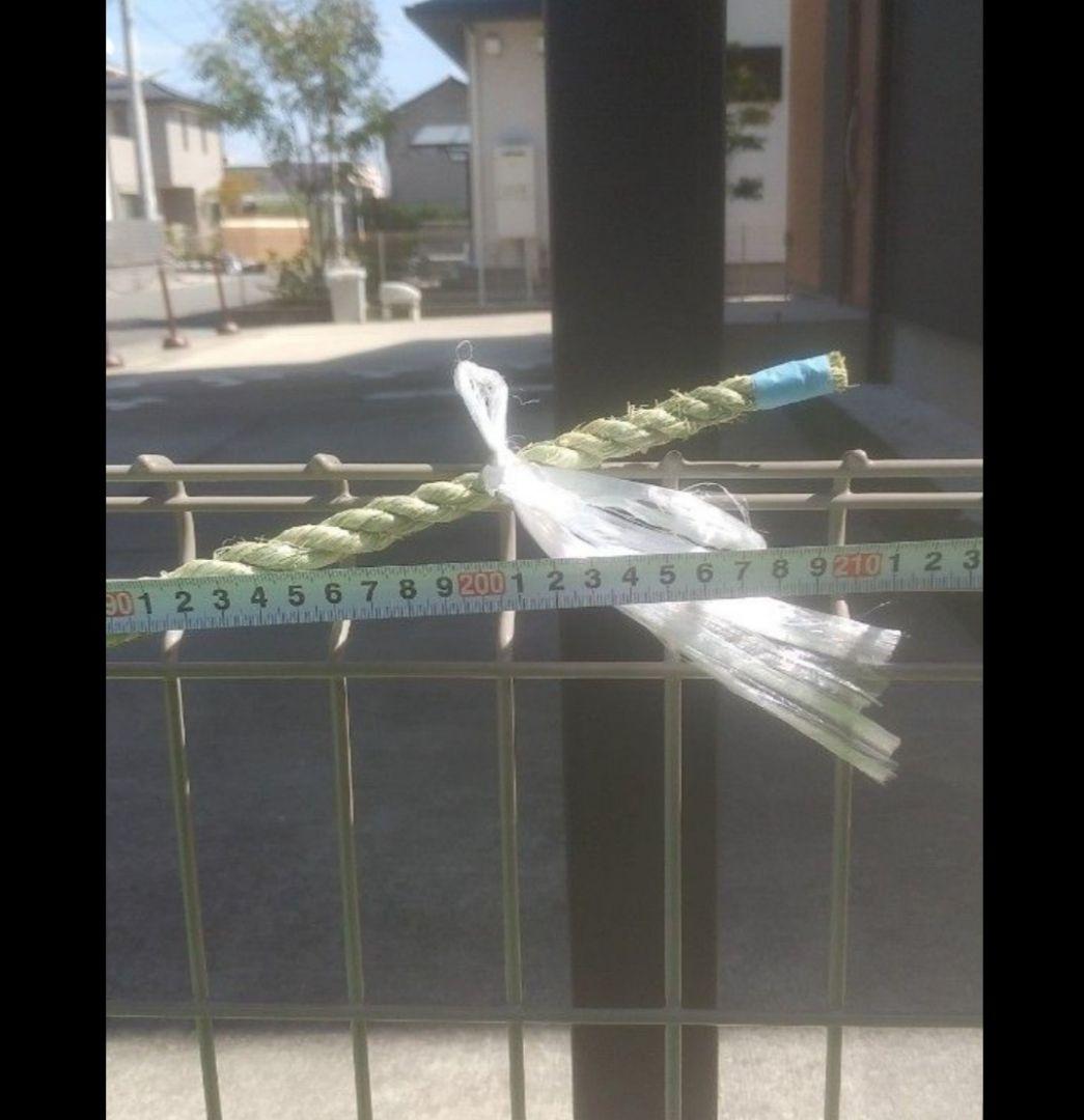 神社、鳥居、境内用　しめ縄