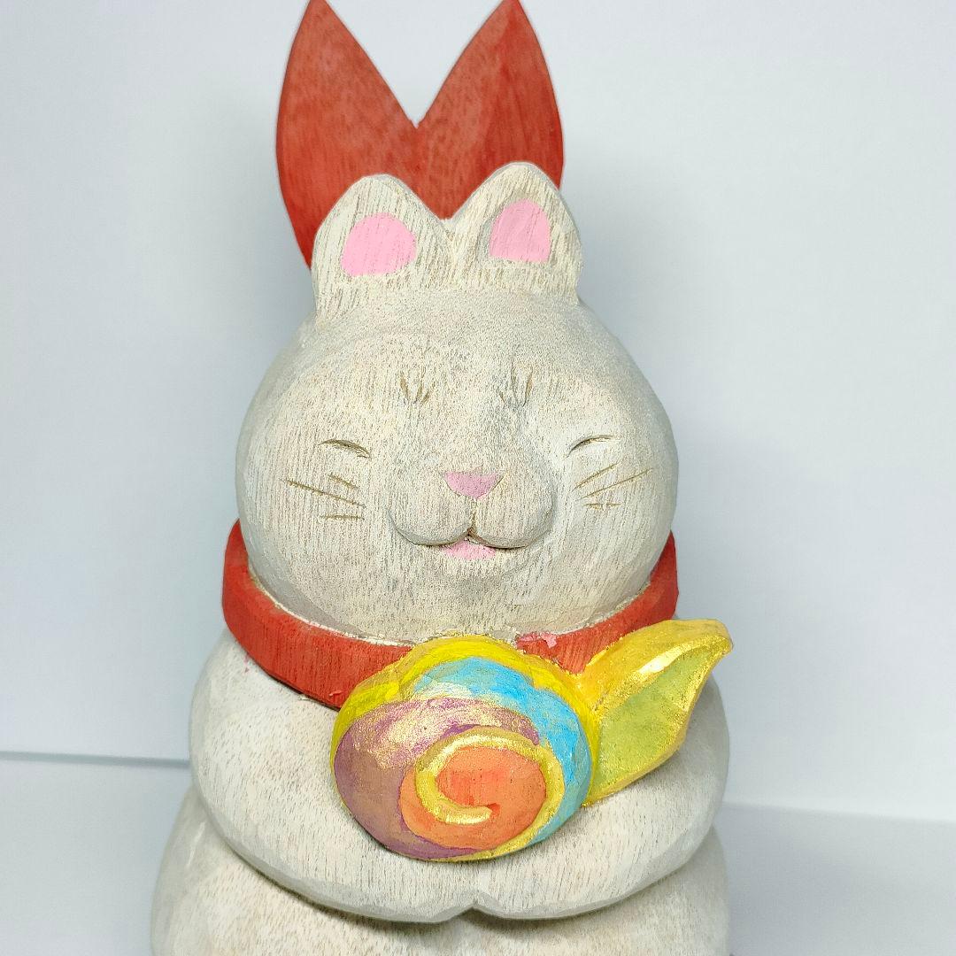 梅野浩壱　五雲猫　井波彫刻　南砺市岩屋『きぼりや梅福』木彫の猫