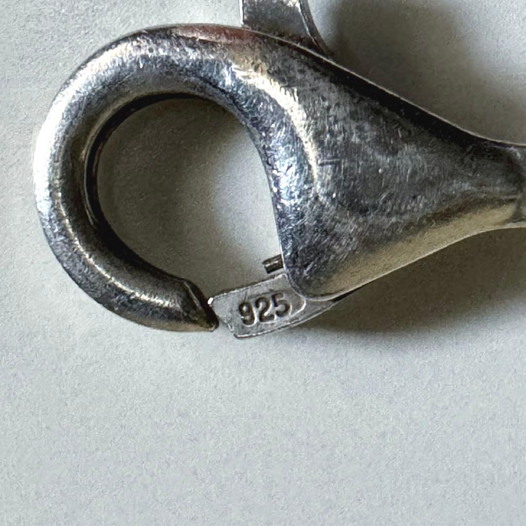 アンカーチェーンシルバーブレスレット　SV925　70s〜80sビンテージ