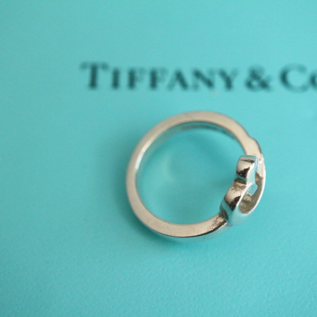 箱袋有り✨美品✨11号ティファニー ラビングハートリングシルバー 925