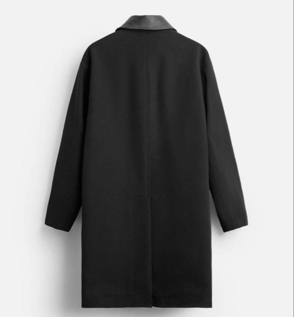 ZARA レザー　トレンチコート　LIMITED EDITION