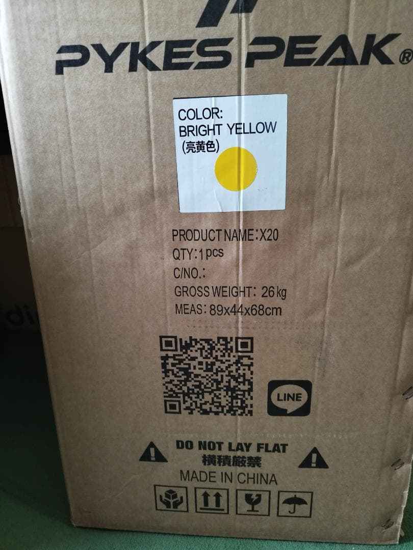 【美品 走行小】PYKES PEAK X20（電動アシスト折りたたみ自転車）