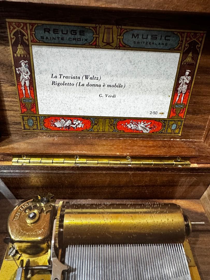 G. Verdi リュージュオルゴール Traviata Rigoletto