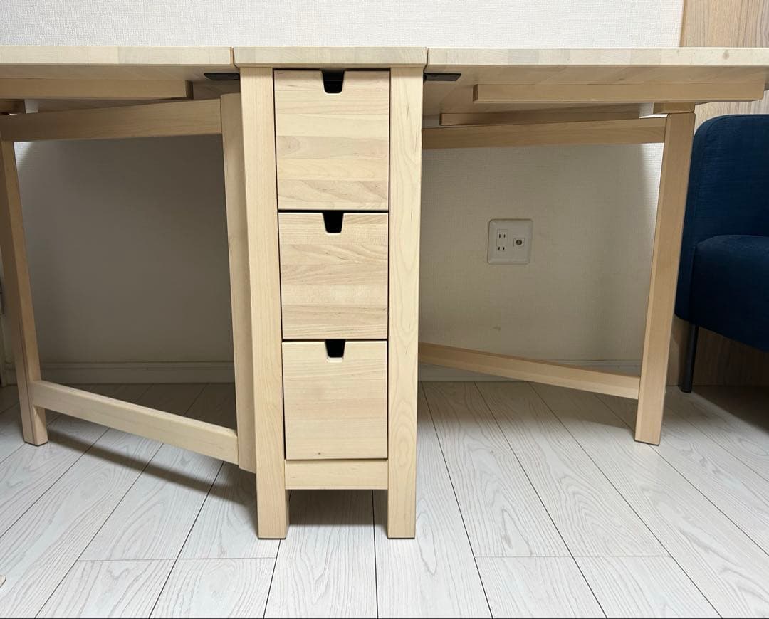 【極美品】IKEA イケア　NORDEN バタフライテーブル　折りたたみテーブル