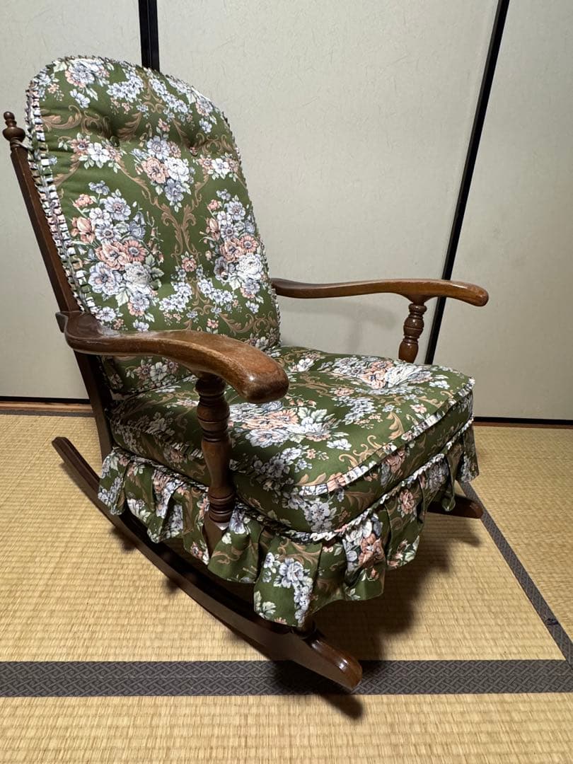 HIDA　飛騨産業　キツツキマーク　高穂　ロッキングチェア