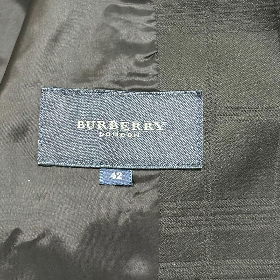 【大きいサイズ】バーバリーロンドン　パンツスーツ　シャドーチェック 42