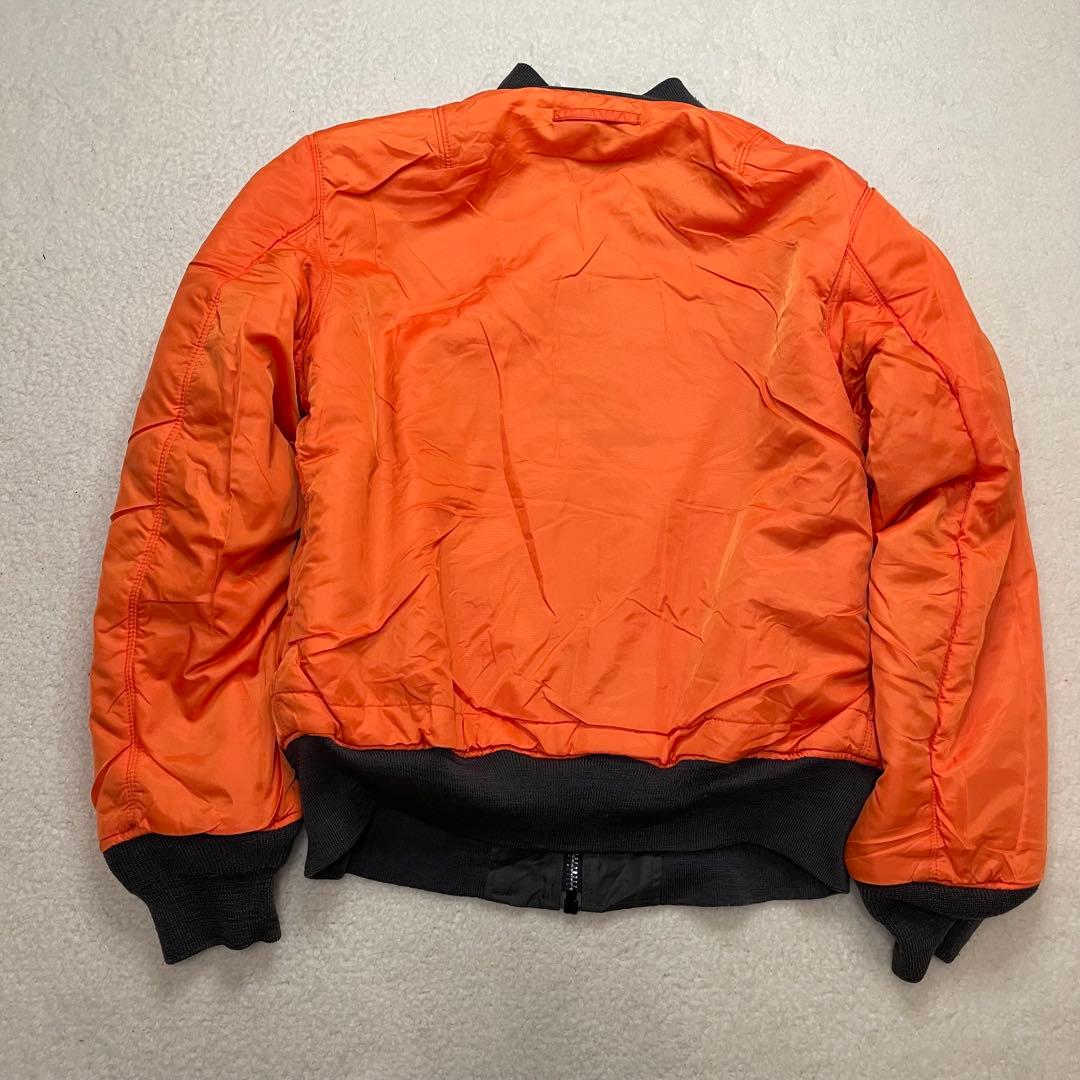 90s USA製 ALPHA アルファ MA-1 フライトジャケット Y2K