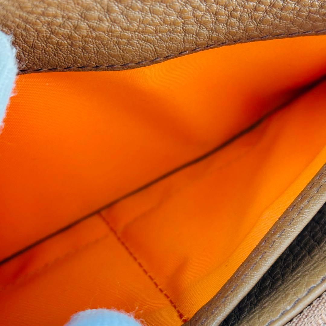 ポーター カーム ロングウォレット LONG WALLET キャメル レザー