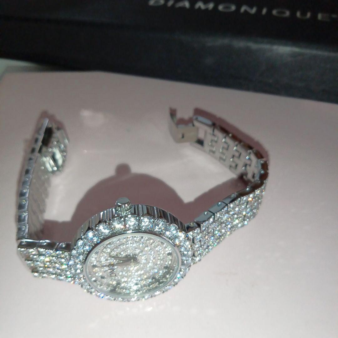 ミ*コ様 新品❣️DIAMONIQUE ダイヤモンド風 CZ腕時計