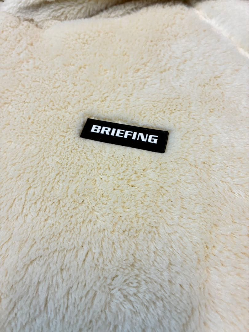 BRIEFING フリースフードパーカー